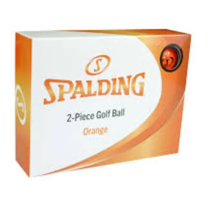 ゴルフボール スポルディング オレンジ SPBA-3768 12個入り