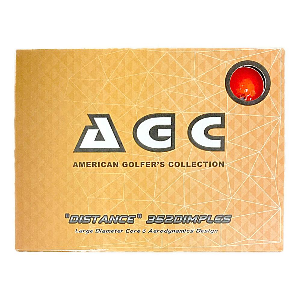 ゴルフボール エージーシー AGC オレンジ AGBA-3790 12個入り