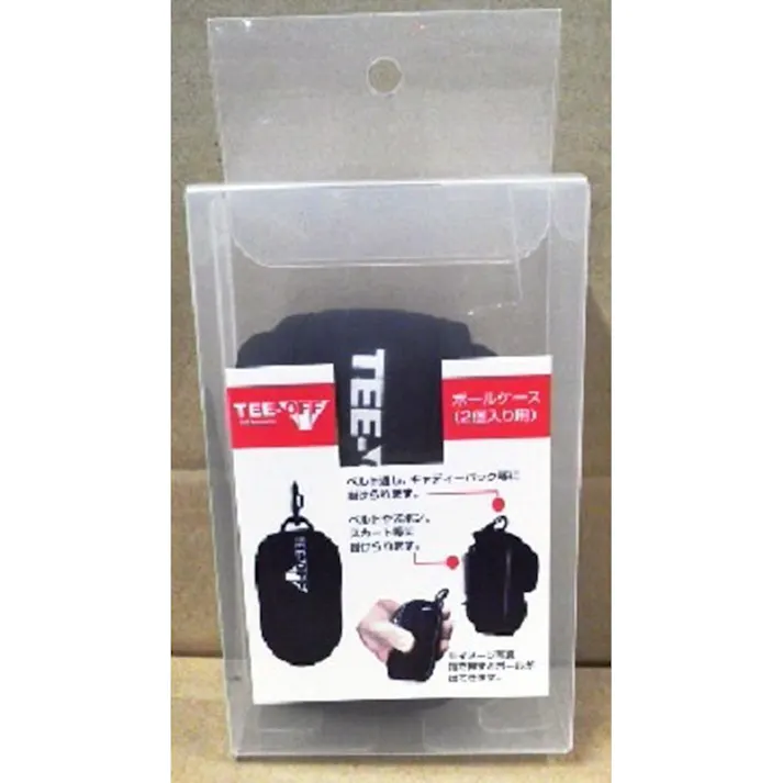 ティーオフ ボールケース ブラック TOAC-2501