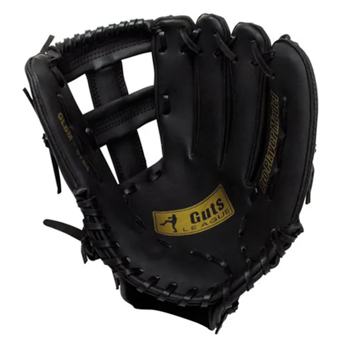 軟式一般用グローブ ガッツリーグ 合皮12インチ ブラック GLBM-5764