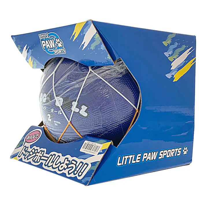 リトルパウスポーツ ゴムドッジボール ブルー LPFS-5767