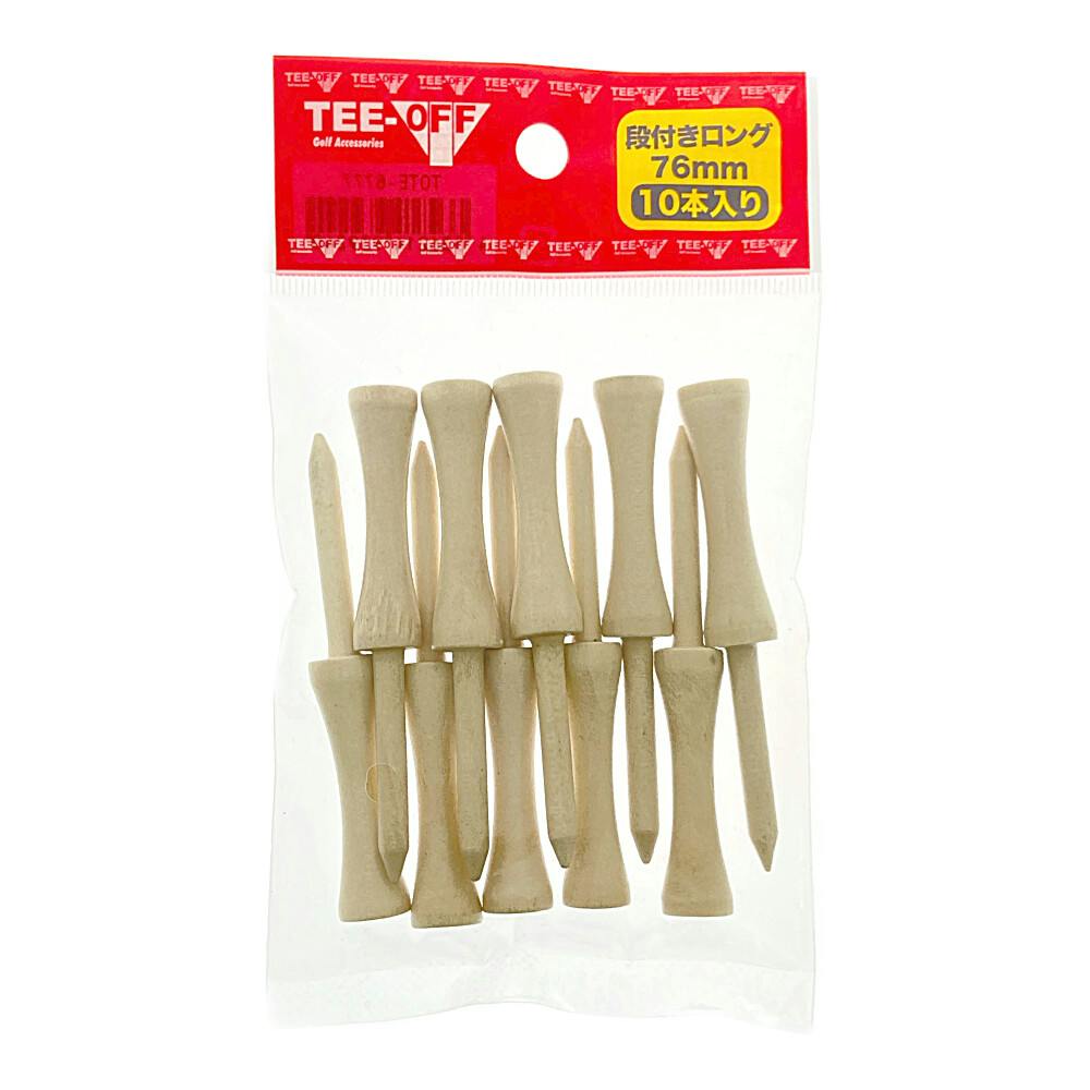 ティーオフ ウッドティ 段付ロング TOTE-6777 76mm ゴルフ用品 ティーオフ ウッドティ 段付ロング TOTE-6777 76mm ゴルフ用品