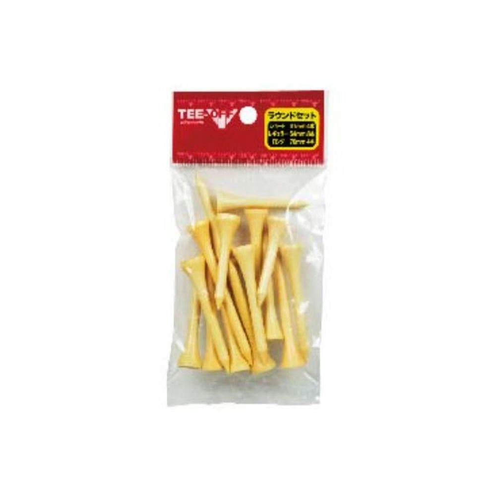 ティーオフ ウッドティ ラウンド TOTE-6778 41mm 54mm 70mm ゴルフ用品 ティーオフ ウッドティ ラウンド TOTE-6778 41mm 54mm 70mm ゴルフ用品