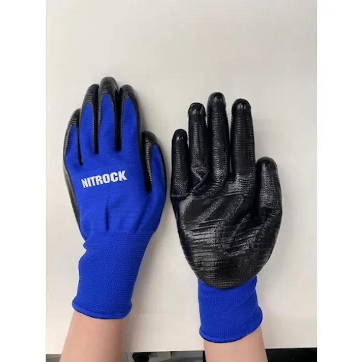 【CAINZ-DASH】コーコス信岡 背抜き手袋 ニトロックプレミアム N-3550 6ブルー L N-3550-6-L【別送品】