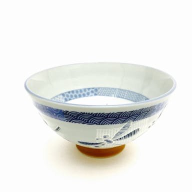 茶碗(中) 市松トンボ