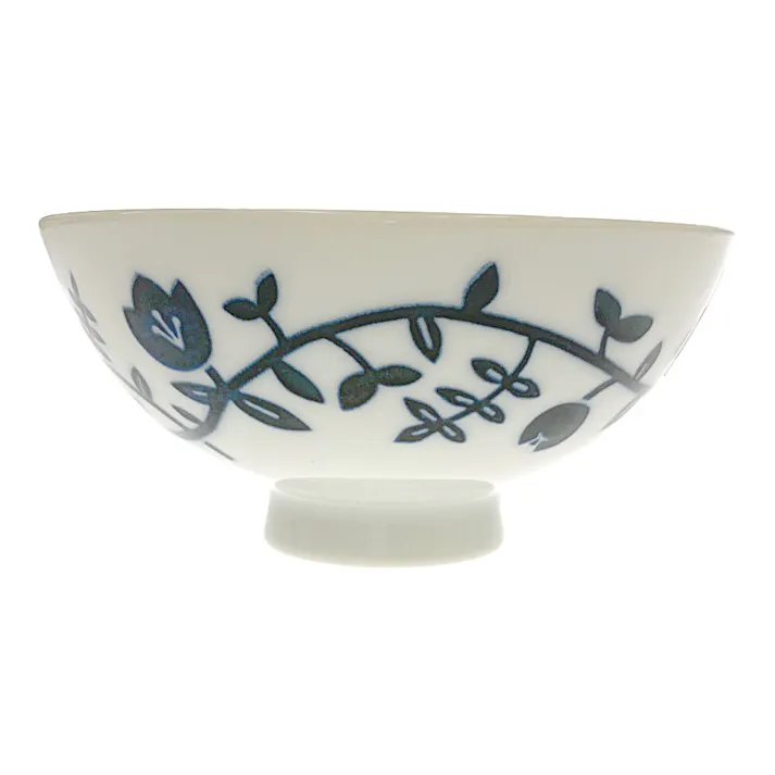 ごはんがつきにくい茶碗 花 中