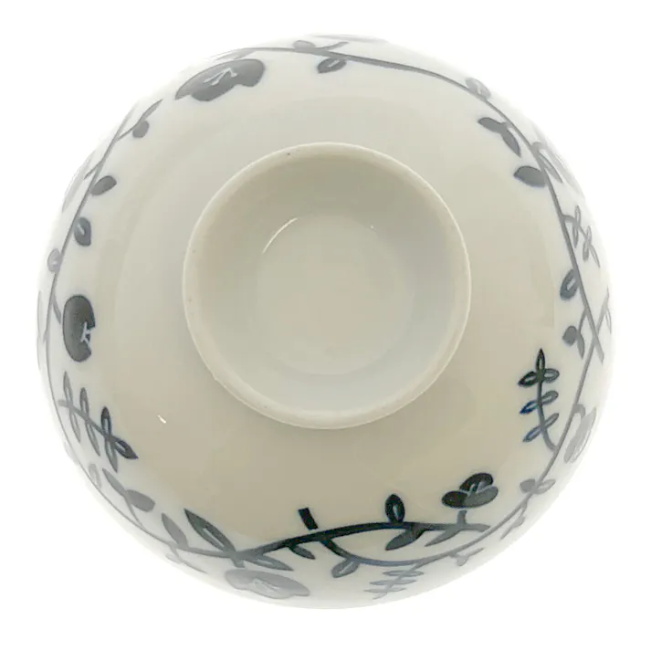 ごはんがつきにくい茶碗 花 中