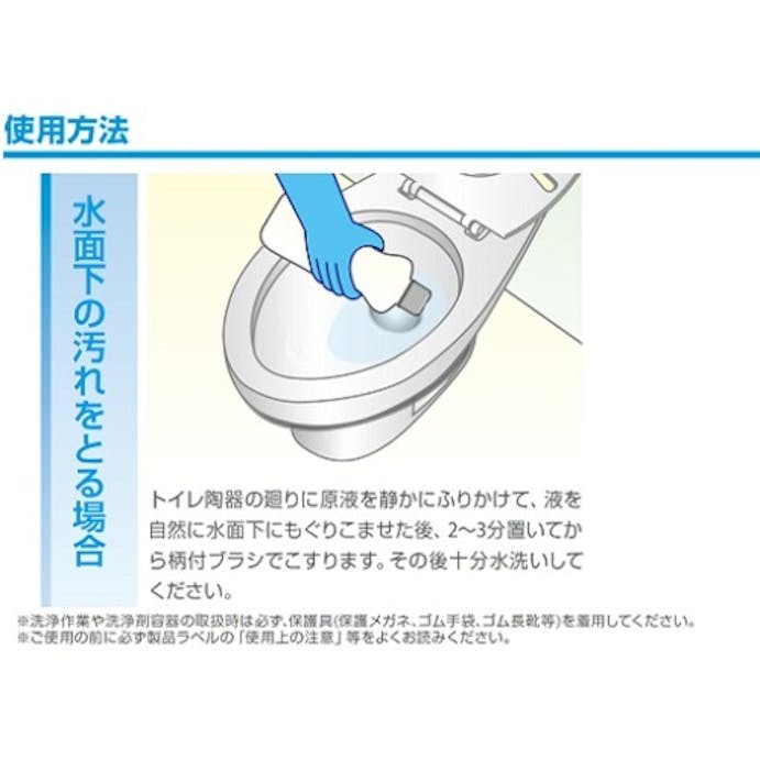 【CAINZ-DASH】シーバイエス 洗浄剤　酸性トイレクリーナー　８００ｍｌ 16084【別送品】