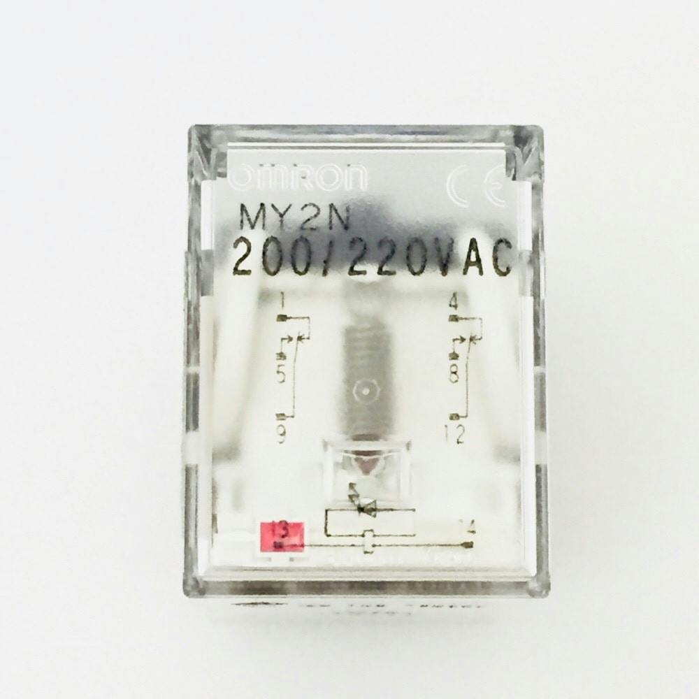 ★新品★送料無料 オムロン MY4N 100/110VAC★2箱(２0個)◆ミニパワーリレー 動作表示灯付き AC100V◆OMRON リレー 制御 AC100・ 100V・AC : オムロン(OMRON) ミニパワーリレー MYタイプ MY4NAC200
