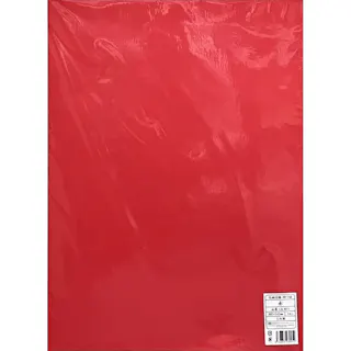 色画用紙 四つ切 赤 5枚入