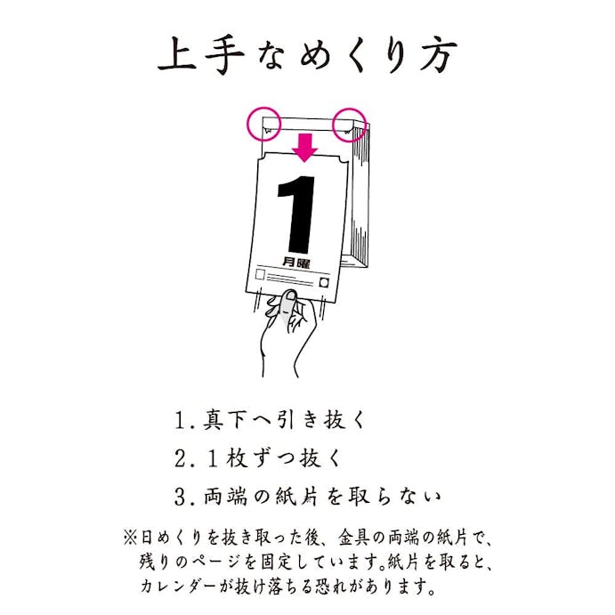 キングコーポレーション 2024年 日めくりカレンダー 6号