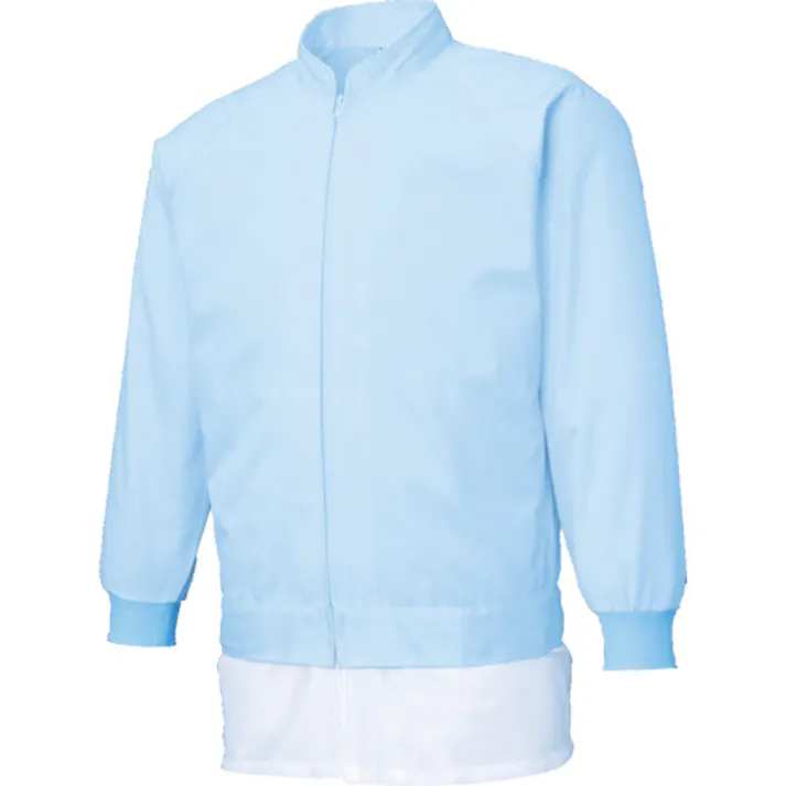 【CAINZ-DASH】サンエス 男女共用混入だいきらい長袖ジャケット S ホワイト FX70971R-S-C11【別送品】