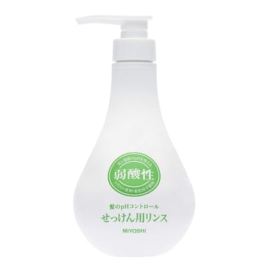 ミヨシ石鹸 弱酸性せっけん用リンス 500ml