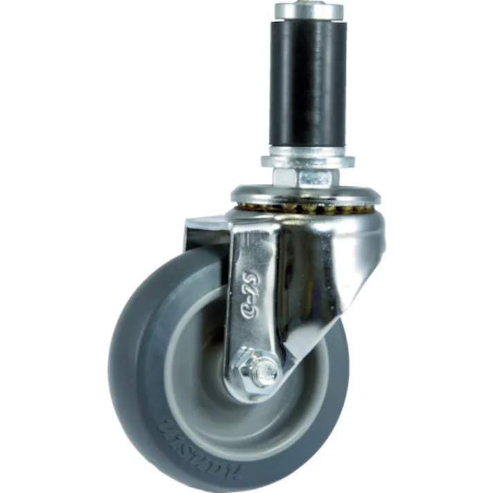 【CAINZ-DASH】スペーシア 差込式キャスター自在 SGRー75CTP SGR75CTP【別送品】