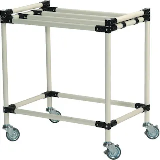 【CAINZ-DASH】スペーシア コンテナケース台車 SPSーCー14B アイボリー SPS-C-14B【別送品】