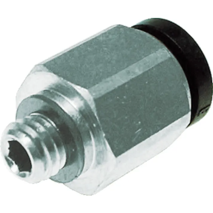 【CAINZ-DASH】千代田通商 チューブ継手 ミニメイルコネクター 4mm M3×0.5 M4-M3M【別送品】