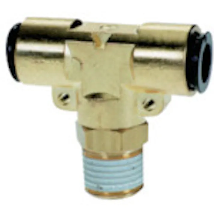 【CAINZ-DASH】千代田通商 チューブ継手 フジメイルブランチティ(金属) 8mm・R1/4 8-02MT【別送品】