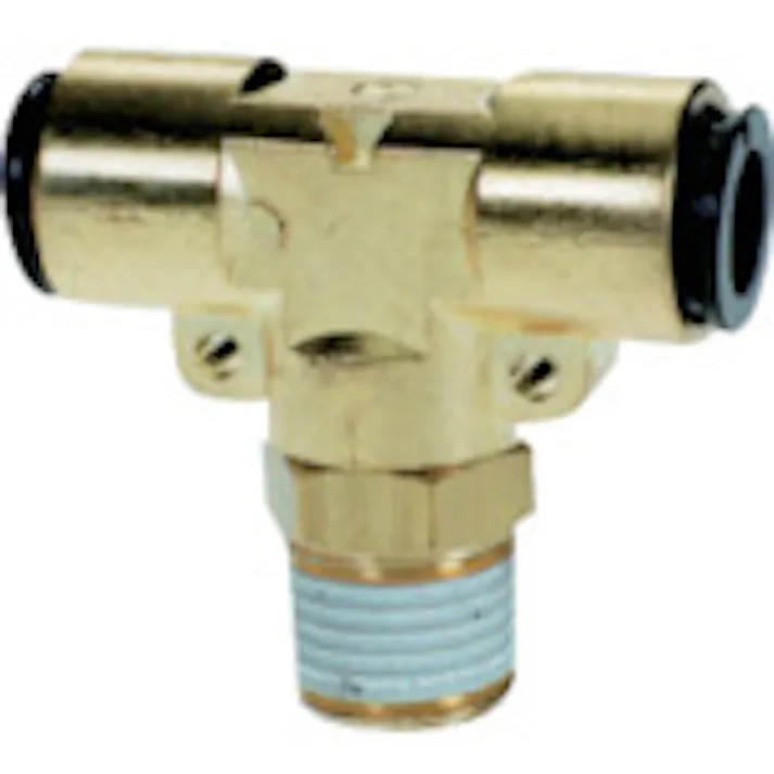 【CAINZ-DASH】千代田通商 チューブ継手 フジメイルブランチティ(金属) 12mm・R1/2 12-04MT【別送品】