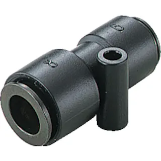 【CAINZ-DASH】千代田通商 チューブ継手 フジ異径ユニオン(樹脂) 4mm/6mm 4R-06U【別送品】