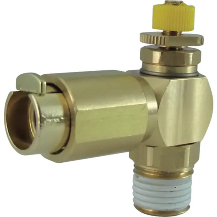 【CAINZ-DASH】千代田通商 タッチHスピードコントローラα(金属)メーターアウト8mm・R1/4 C8-02SCH-O【別送品】