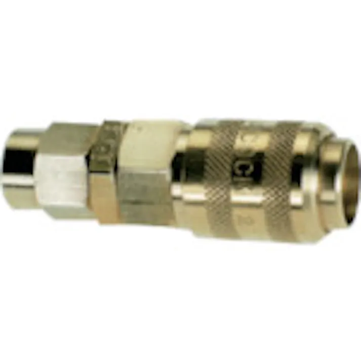 【CAINZ-DASH】千代田通商 金属カップリング ハイコックソケットホース継手タイプ 6mm×9mm H-LCT【別送品】