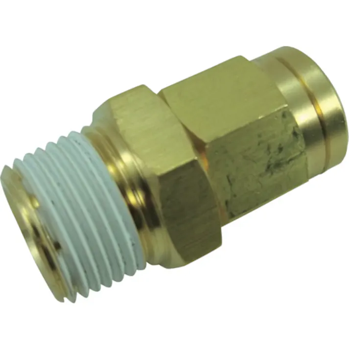 【CAINZ-DASH】千代田通商 ホースニップル 10mm・R3/8 H6.5-3M【別送品】