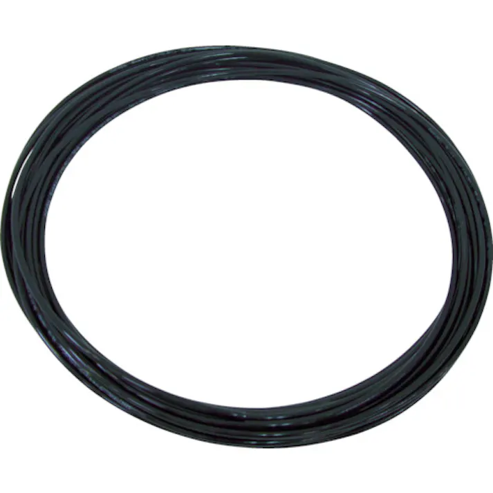 【CAINZ-DASH】千代田通商 ポリウレタンチューブ TPタッチチューブ 外径8×内径5mm/全長20m 黒 TP-8X5.0-20【別送品】