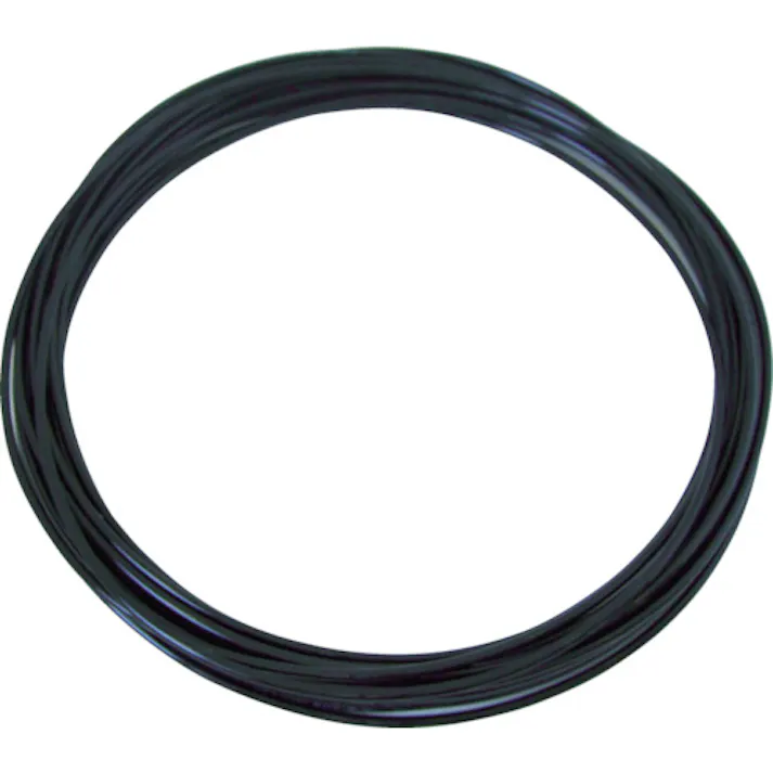 【CAINZ-DASH】千代田通商 ポリウレタンチューブ メガタッチチューブ 外径8mm/全長20m 黒 MTP-8-20【別送品】