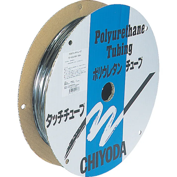 【CAINZ-DASH】千代田通商 ポリウレタンチューブ TEタッチチューブ 6mm/100m クリア TE-6-100 C【別送品】