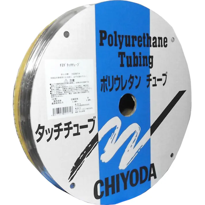 【CAINZ-DASH】千代田通商 ポリウレタンチューブ TEタッチチューブ 10mm/100m クリア TE-10-100 C【別送品】