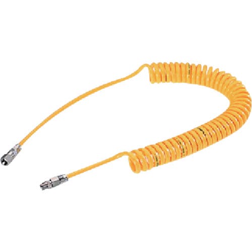 千代田通商 タフコイル 5×8mm/使用範囲4m TC-805 エアコイルホース 千代田通商 タフコイル 5×8mm/使用範囲4m TC-805 エアコイルホース