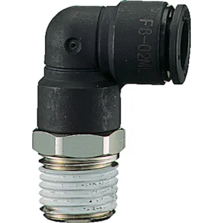 【CAINZ-DASH】千代田通商 ファイブメイルエルボ 12mm・R3/8 F12-03ML【別送品】