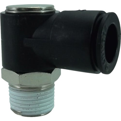 千代田通商 チューブ継手 ファイブシングルバンジョー 12mm R3/8 黒 F12-03S1 チューブ継手(その他) 千代田通商 チューブ継手 ファイブシングルバンジョー 12mm R3/8 黒 F12-03S1 チューブ継手(その他)