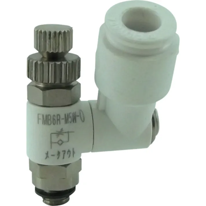 【CAINZ-DASH】千代田通商 ファイブミニスピードコントローラβ白メーターアウト6mm・M5×0.8 FMB6R-M5W-O【別送品】