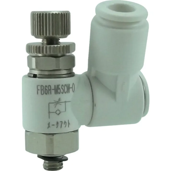 【CAINZ-DASH】千代田通商 ファイブスピードコントローラβ 白 メーターアウト6mm・M5×0.8 FB6R-M5SCW-O【別送品】