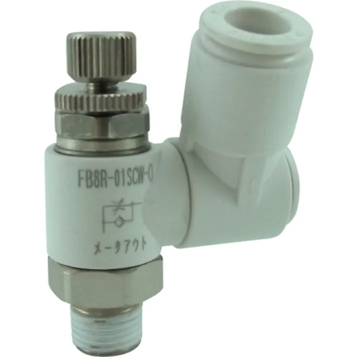 【CAINZ-DASH】千代田通商 ファイブスピードコントローラβ 白 メーターアウト8mm・R1/8 FB8R-01SCW-O【別送品】