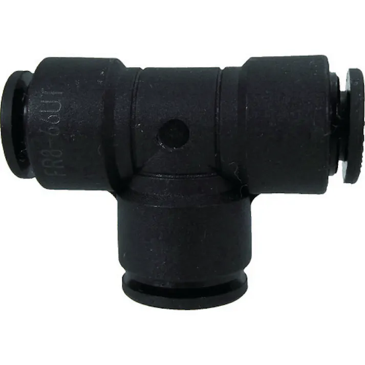 【CAINZ-DASH】千代田通商 チューブ継手 ファイブ異径ユニオンティ 8mm×6mm(2箇所) FR8-66UT【別送品】