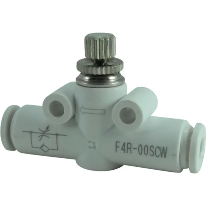 【CAINZ-DASH】千代田通商 ファイブインラインスピードコントローラ W(白)4mm F4R-00SCW【別送品】