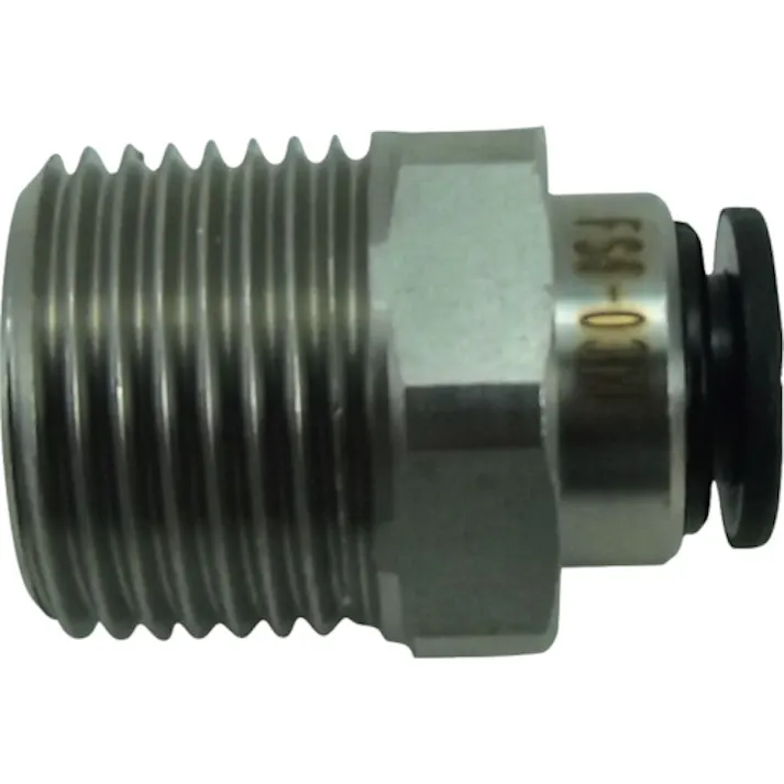【CAINZ-DASH】千代田通商 ファイブSUSメイルコネクタ 6mm・R3/8 FS6-03M【別送品】