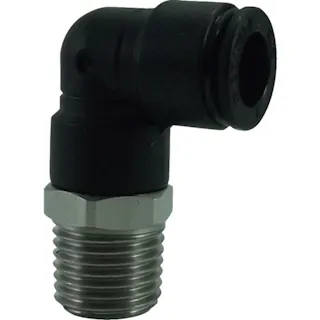 【CAINZ-DASH】千代田通商 ファイブSUSメイルエルボ 8mm・R1/4 FS8-02ML【別送品】
