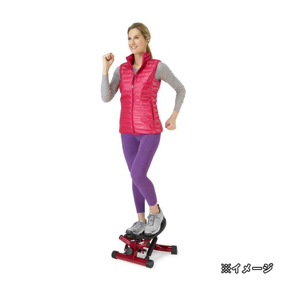 ショップジャパン NICE DAY エクササイズステッパー レッド ショップジャパン 健康ステッパー ナイスデイコンパクト