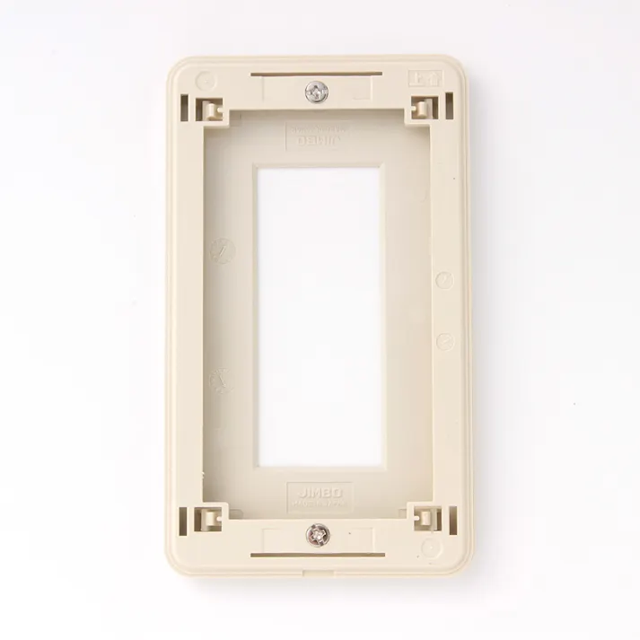 スイッチプレート カミングアップローズ 3口用