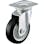 【CAINZ-DASH】シシクＳＩＳＩＫＵアドクライス スタンダードプレスキャスター　ゴム車輪　自在　２００径 WJ-200【別送品】