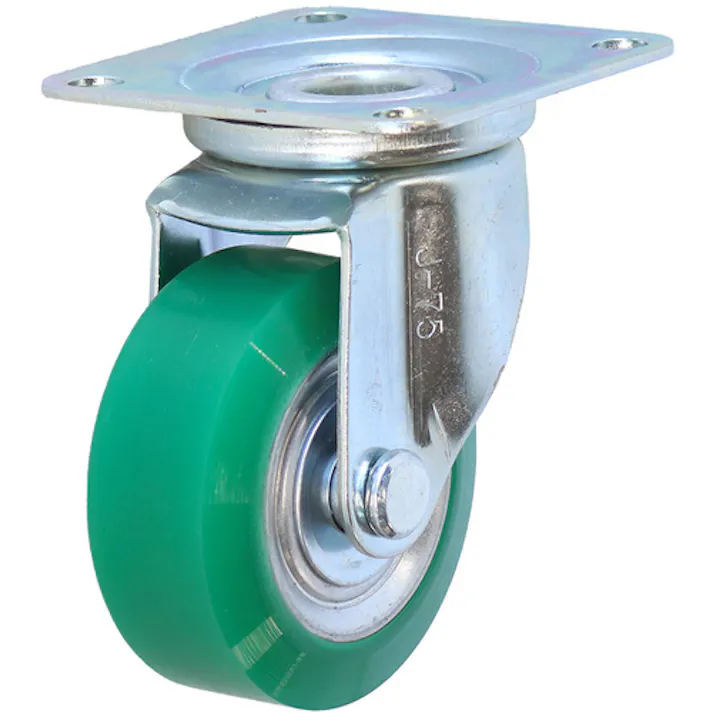 【CAINZ-DASH】シシクSISIKUアドクライス スタンダードプレスキャスター ウレタン車輪 自在 75径 UWJ-75【別送品】