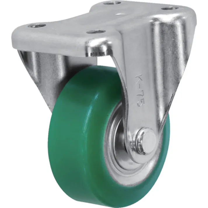 【CAINZ-DASH】シシクSISIKUアドクライス スタンダードプレスキャスター ウレタン車輪 固定 75径 UWK-75【別送品】