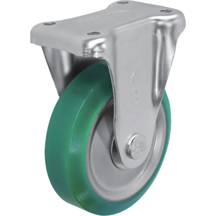 【CAINZ-DASH】シシクSISIKUアドクライス スタンダードプレスキャスター ウレタン車輪 固定 150径 UWK-150【別送品】