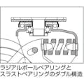 【CAINZ-DASH】シシクＳＩＳＩＫＵアドクライス 緩衝キャスター　固定　２００径　ゴム車輪 SAK-TO-200TRAW【別送品】