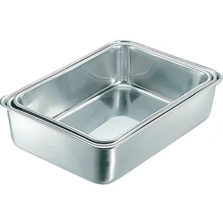 【CAINZ-DASH】日本メタルワークス 抗菌深型組バット1号 K02700000500【別送品】
