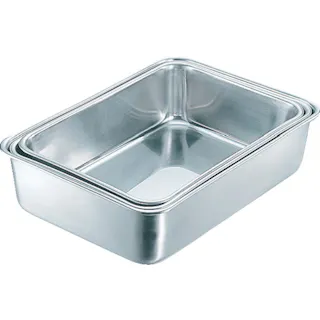 【CAINZ-DASH】日本メタルワークス 抗菌深型組バット5号 K02700000540【別送品】