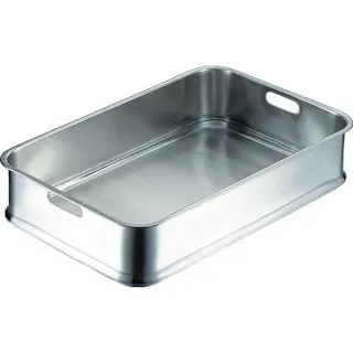 【CAINZ-DASH】日本メタルワークス エコクリーン 給食バット 手穴 E01400001900【別送品】